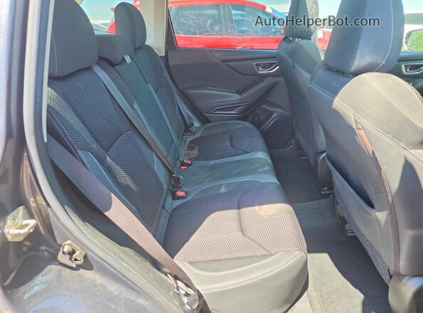 JF2SKAGC3LH527482 2020 SUBARU FORESTER Gray Rear seats view