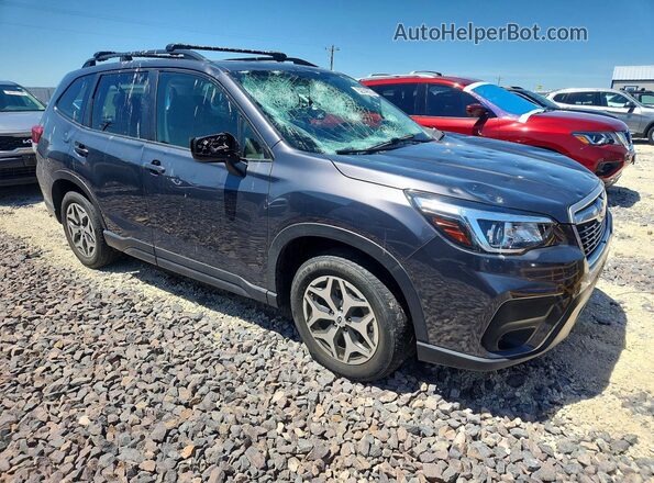 JF2SKAGC3LH527482 2020 SUBARU FORESTER Gray Front right