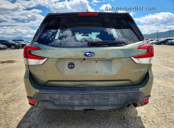 JF2SKAGC3LH610930 2020 SUBARU FORESTER Green Вид ззаду