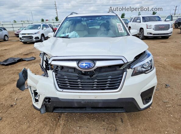 JF2SKAGC9LH433431 2020 SUBARU FORESTER White Widok z przodu