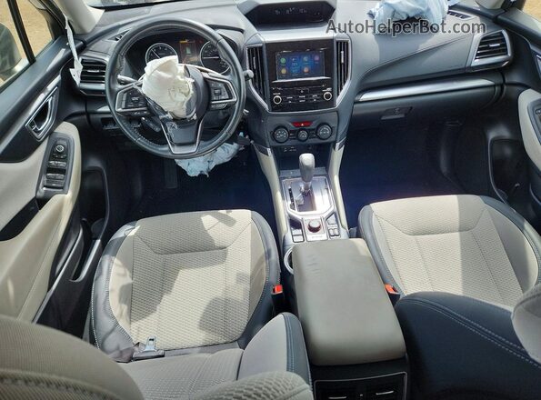 JF2SKAGC9LH433431 2020 SUBARU FORESTER White Widok deski rozdzielczej