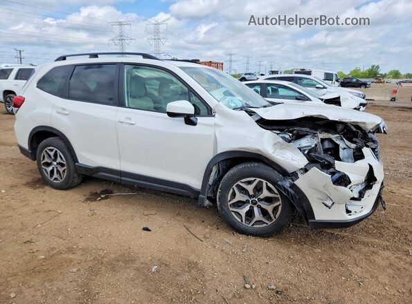 JF2SKAGC9LH433431 2020 SUBARU FORESTER White Przód prawy