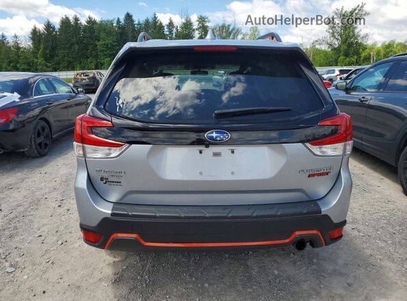 JF2SKAJC0KH418131 2019 SUBARU FORESTER Gray Вид ззаду
