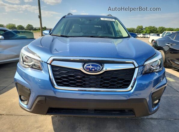 JF2SKAJC0LH417207 2020 SUBARU FORESTER Синий Вид спереди
