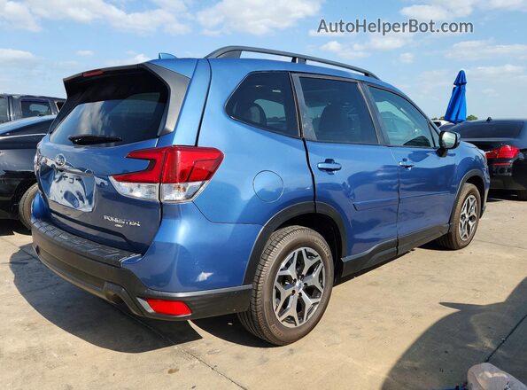 JF2SKAJC0LH417207 2020 SUBARU FORESTER Синий Задняя правая четверть