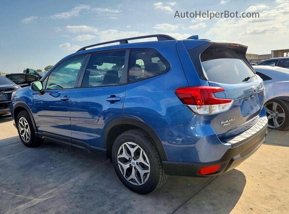 JF2SKAJC0LH417207 2020 SUBARU FORESTER Синий Задняя левая четверть