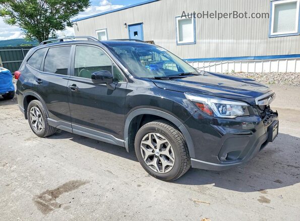 JF2SKAJC0LH551067 2020 SUBARU FORESTER Черный Передняя правая четверть