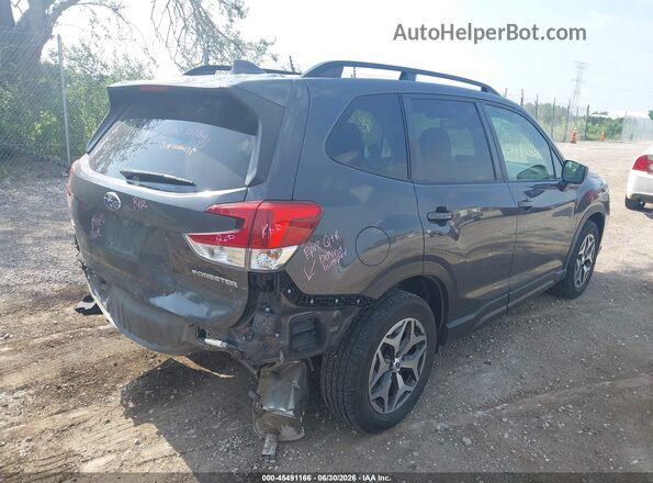 JF2SKAJC0LH570122 2020 SUBARU FORESTER Gray Trasero derecho