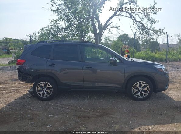 JF2SKAJC0LH570122 2020 SUBARU FORESTER Gray Vista interior trasera