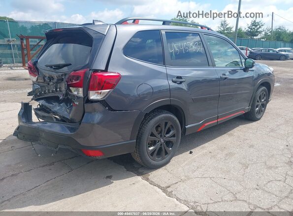 JF2SKAJC0NH429960 2022 SUBARU FORESTER Gray Задня права чверть