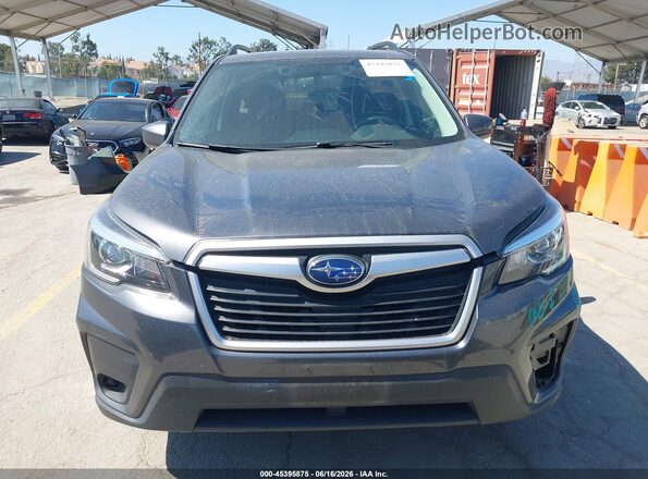 JF2SKAJC1LH438454 2020 SUBARU FORESTER Gray ხელსაწყოთა პანელის ხედი