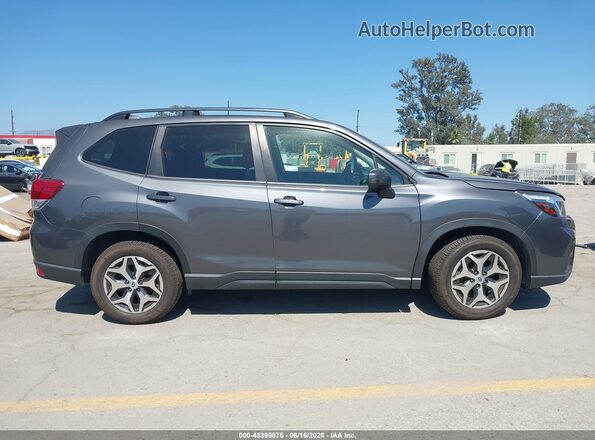 JF2SKAJC1LH438454 2020 SUBARU FORESTER Gray უკანა სალონის ხედი