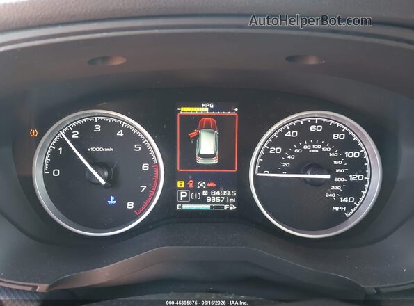 JF2SKAJC1LH438454 2020 SUBARU FORESTER Gray უკანა სავარძლების ხედი