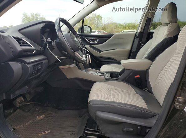 JF2SKAJC1LH589701 2020 SUBARU FORESTER Черный Вид салона спереди