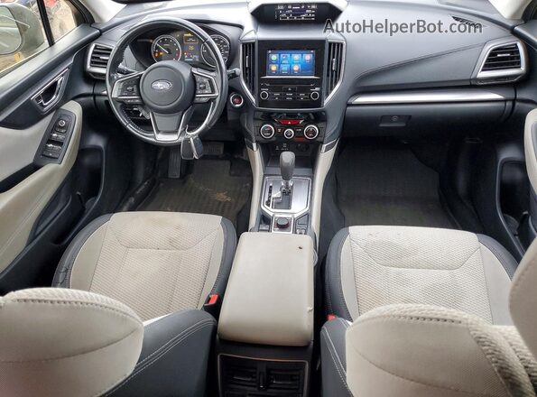 JF2SKAJC1LH589701 2020 SUBARU FORESTER Черный Вид панели приборов