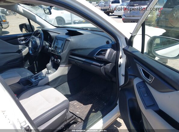 JF2SKAJC1MH466322 2021 SUBARU FORESTER White Вид салону спереду