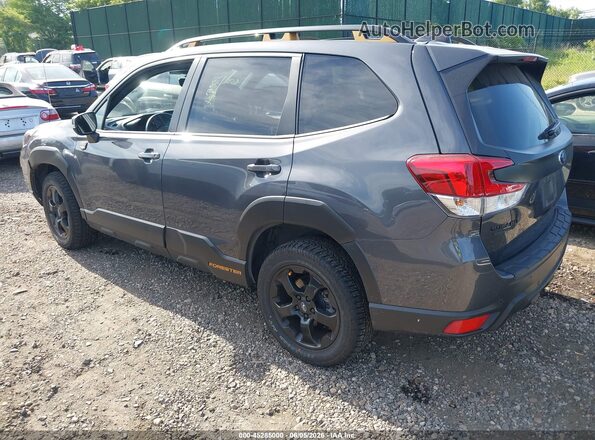 JF2SKAJC1RH527255 2024 SUBARU FORESTER Серый Задняя левая четверть