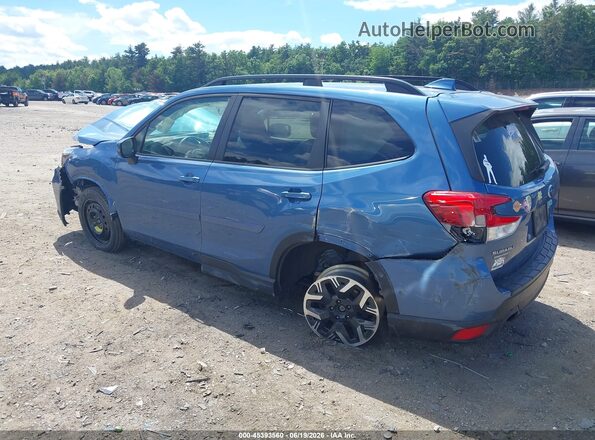 JF2SKAJC2LH568310 2020 SUBARU FORESTER Blue Задня ліва чверть