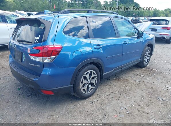 JF2SKAJC2LH568310 2020 SUBARU FORESTER Blue Задня права чверть