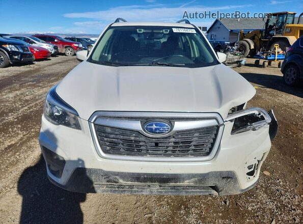 JF2SKAJC2MH453871 2021 SUBARU FORESTER White Front view