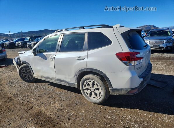 JF2SKAJC2MH453871 2021 SUBARU FORESTER White Rear left