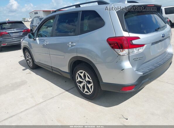 JF2SKAJC2MH468001 2021 SUBARU FORESTER Silver Trasero izquierdo