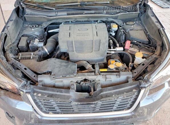JF2SKAJC3LH438164 2020 SUBARU FORESTER Gray Շարժիչի բաժամունքի տեսք