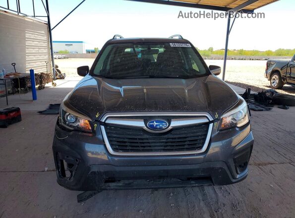 JF2SKAJC3LH438164 2020 SUBARU FORESTER Gray Դիմացի տեսք