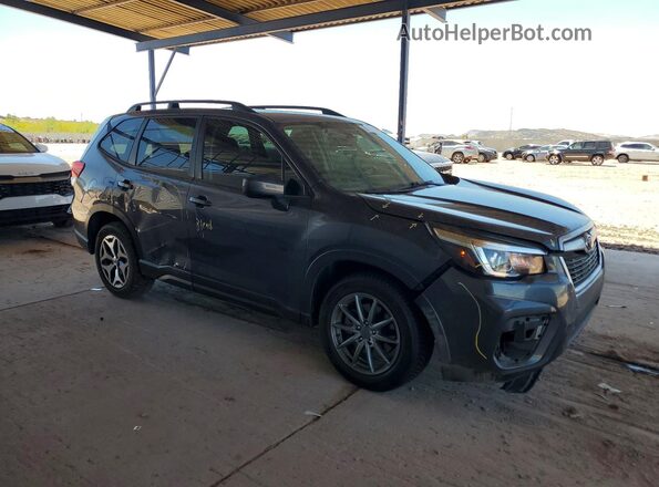 JF2SKAJC3LH438164 2020 SUBARU FORESTER Gray Առջևի աջ