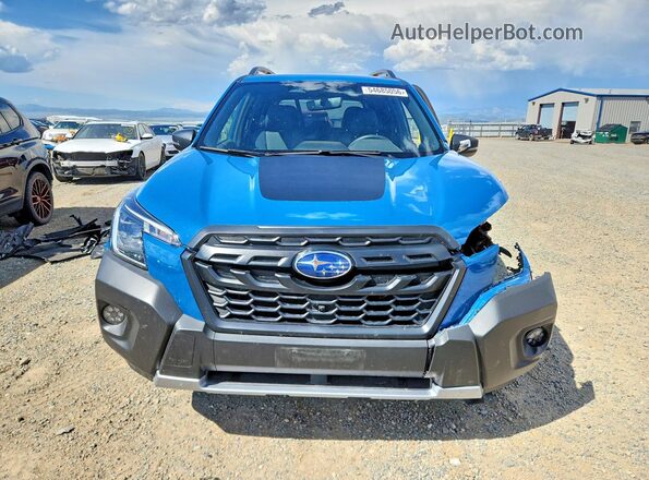 JF2SKAJC3RH529539 2024 SUBARU FORESTER Blue Вид спереду