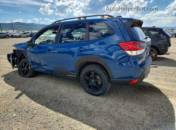 JF2SKAJC3RH529539 2024 SUBARU FORESTER Blue Задня ліва чверть
