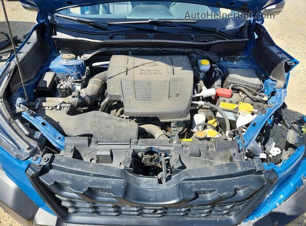 JF2SKAJC3RH529539 2024 SUBARU FORESTER Blue Вид задньої частини салону