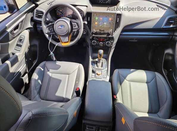JF2SKAJC3RH529539 2024 SUBARU FORESTER Blue Вид панелі приладів