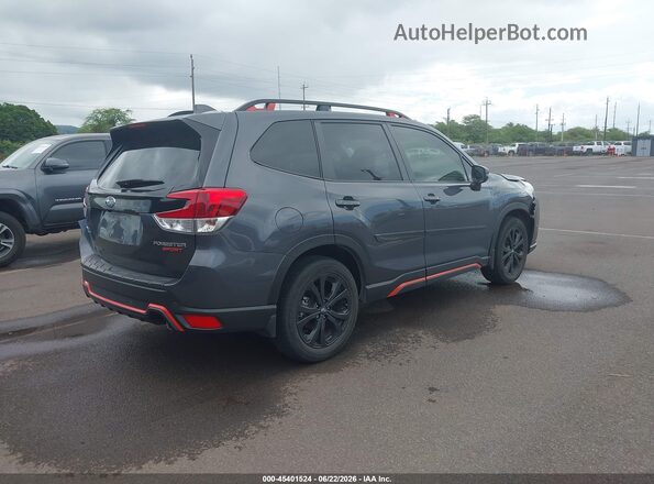 JF2SKAJC4NH512095 2022 SUBARU FORESTER Black Tył prawy