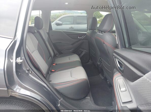 JF2SKAJC4NH512095 2022 SUBARU FORESTER Black Widok naklejki z numerem VIN
