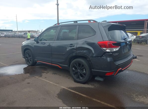 JF2SKAJC4NH512095 2022 SUBARU FORESTER Black Tył lewy