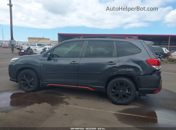 JF2SKAJC4NH512095 2022 SUBARU FORESTER Black Widok wnętrza 360 stopni