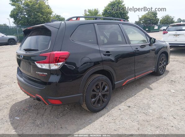 JF2SKAJC4PH452337 2023 SUBARU FORESTER Black უკანა მარჯვენა