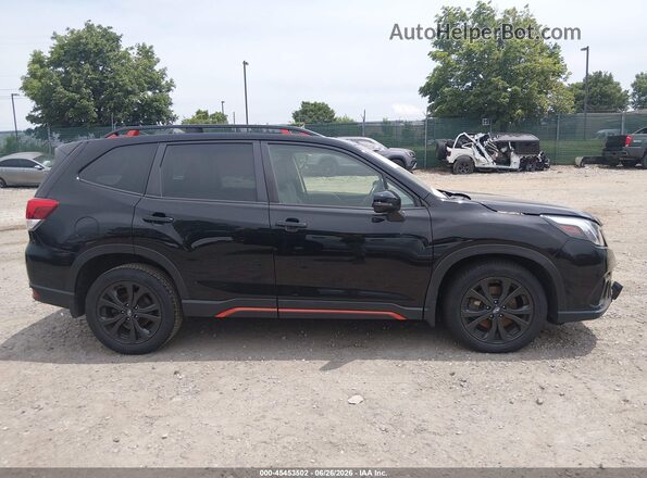 JF2SKAJC4PH452337 2023 SUBARU FORESTER Black სალონის 360-გრადუსიანი ხედი