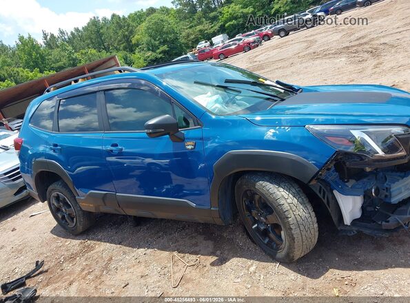 JF2SKAJC4RH523636 2024 SUBARU FORESTER Blue Widok wnętrza z tyłu