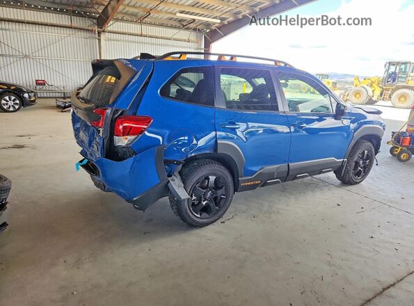 JF2SKAJC4SH403163 2025 SUBARU FORESTER Синий Задняя правая четверть