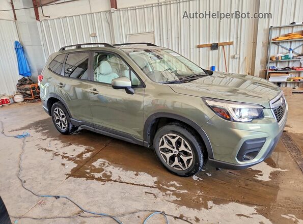 JF2SKAJC5LH466970 2020 SUBARU FORESTER Green Передня права чверть