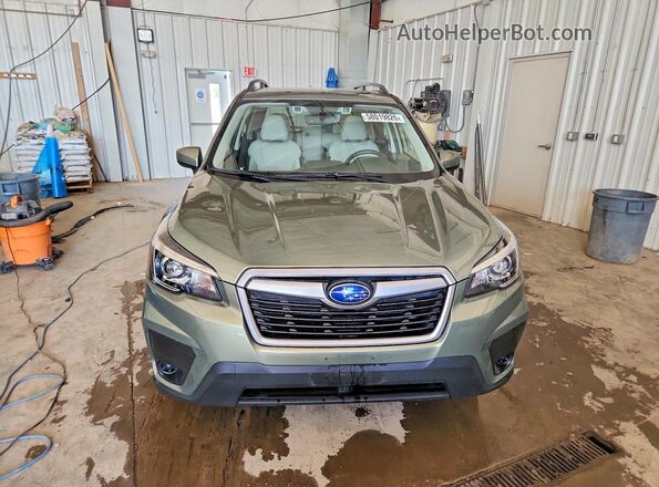 JF2SKAJC5LH466970 2020 SUBARU FORESTER Green Вид спереду