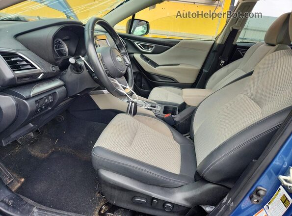 JF2SKAJC5LH492016 2020 SUBARU FORESTER Синий Вид салона спереди
