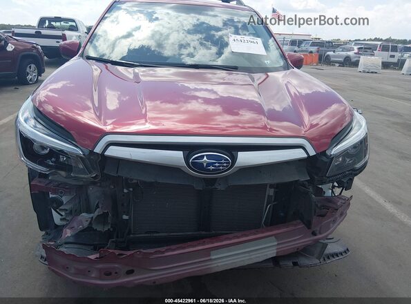 JF2SKAJC6MH514980 2021 SUBARU FORESTER Red Vista frontal