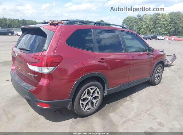 JF2SKAJC6MH514980 2021 SUBARU FORESTER Red Trasero derecho