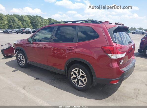 JF2SKAJC6MH514980 2021 SUBARU FORESTER Red Trasero izquierdo