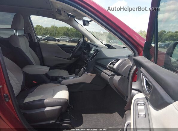 JF2SKAJC6MH514980 2021 SUBARU FORESTER Red Vista interior delantera