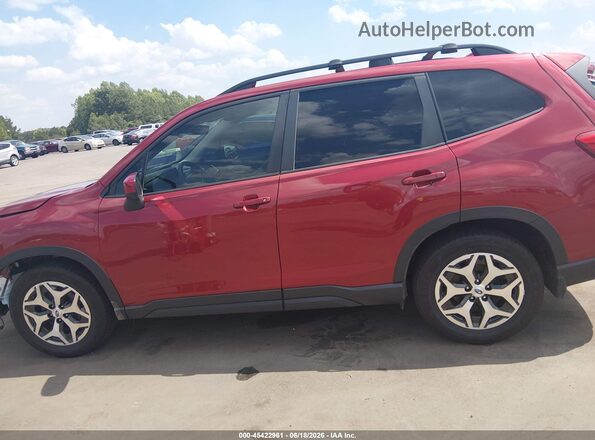 JF2SKAJC6MH514980 2021 SUBARU FORESTER Red 