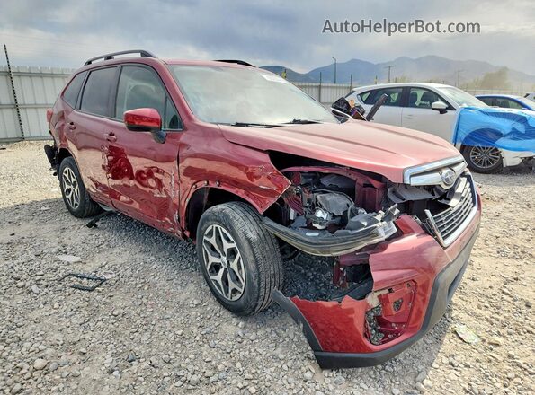 JF2SKAJC7LH431072 2020 SUBARU FORESTER Красный 